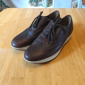 Salvatore Ferregamo Men's Marlow Auburn Calf Leather